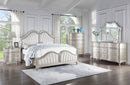 Evangeline Panel Bed with LED Lighting - Michael's Discount Furniture