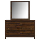 Welsley Dresser with Mirror - Michael's Discount Furniture