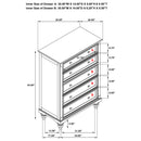 Andover Chest of Drawers - Michael's Discount Furniture