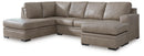Amuleto Sectional with Chaise - Michael's Discount Furniture