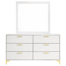 Kendall Dresser with Mirror - Michael's Discount Furniture