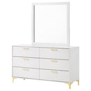 Kendall Dresser with Mirror - Michael's Discount Furniture