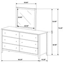 Wilkes Dresser with Mirror - Michael's Discount Furniture