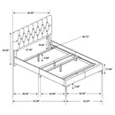 Kendall Panel Bed - Michael's Discount Furniture