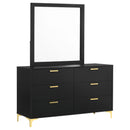 Kendall Dresser with Mirror - Michael's Discount Furniture