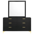 Kendall Dresser with Mirror - Michael's Discount Furniture