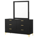 Kendall Dresser with Mirror - Michael's Discount Furniture