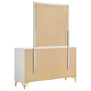 Lucia Dresser with Mirror - Michael's Discount Furniture