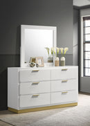 Caraway Dresser with Mirror - Michael's Discount Furniture