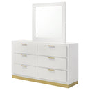 Caraway Dresser with Mirror - Michael's Discount Furniture