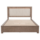 Kenora Panel Platform Storage Bed with LED Lighting - Michael's Discount Furniture