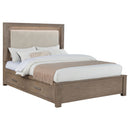 Kenora Panel Platform Storage Bed with LED Lighting - Michael's Discount Furniture