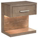 Kenora Nightstand with LED Lighting - Michael's Discount Furniture