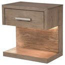 Kenora Nightstand with LED Lighting - Michael's Discount Furniture