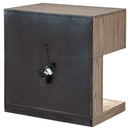 Kenora Nightstand with LED Lighting - Michael's Discount Furniture