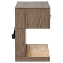 Kenora Nightstand with LED Lighting - Michael's Discount Furniture