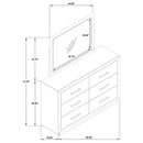 Kenora Dresser with Mirror - Michael's Discount Furniture