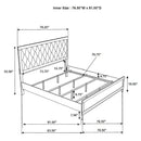 Sonora Panel Bed - Michael's Discount Furniture