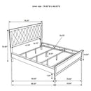 Sonora Panel Bed - Michael's Discount Furniture
