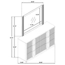 Terrace Dresser with Mirror - Michael's Discount Furniture