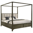 Gran Park Canopy Panel Bed - Michael's Discount Furniture
