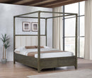 Gran Park Canopy Panel Bed - Michael's Discount Furniture