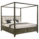 Gran Park Canopy Panel Bed - Michael's Discount Furniture