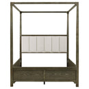 Gran Park Canopy Panel Bed - Michael's Discount Furniture