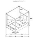 Gran Park Canopy Panel Bed - Michael's Discount Furniture