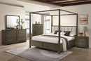 Gran Park Canopy Panel Bed - Michael's Discount Furniture