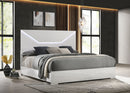 Ives Panel Bed with LED Lighting - Michael's Discount Furniture