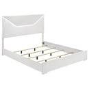 Ives Panel Bed with LED Lighting - Michael's Discount Furniture