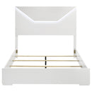 Ives Panel Bed with LED Lighting - Michael's Discount Furniture