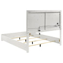 Ives Panel Bed with LED Lighting - Michael's Discount Furniture