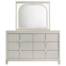 Olivia Dresser with Mirror - Michael's Discount Furniture