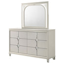 Olivia Dresser with Mirror - Michael's Discount Furniture