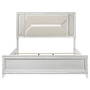 Marmore Panel Bed with LED Lighting - Michael's Discount Furniture