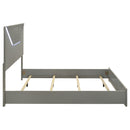 Ives Panel Bed with LED Lighting - Michael's Discount Furniture