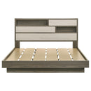 Fenwick Bookcase Platform Bed - Michael's Discount Furniture