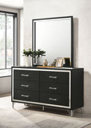 Lucia Dresser with Mirror - Michael's Discount Furniture