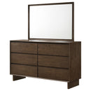 Glenwood Dresser with Mirror - Michael's Discount Furniture