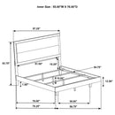 Trenton Panel Bed - Michael's Discount Furniture