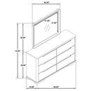 Ladera Dresser with Mirror - Michael's Discount Furniture