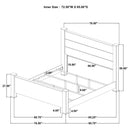 Oakglen Panel Bed - Michael's Discount Furniture