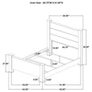Oakglen Panel Bed - Michael's Discount Furniture