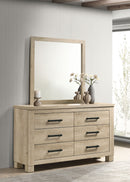 Oakglen Dresser with Mirror - Michael's Discount Furniture