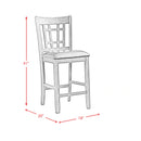Max Pub 5PC Dining Set-Table and Four Chairs