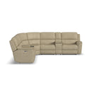 Henry Latitudes Power Reclining Sectional with Power Headrest & Lumbar - 5000-1041-SECTPH-94680 - Michael's Discount Furniture