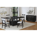 Transcend Side Chair with Light Grey Fabric in Charcoal (2 Per Carton)