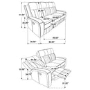 Raelynn Reclining Sofa